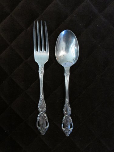ONEIDA DELUXE STAINLESS FLATWARE MONTE CARLO FORK SPOON SILVERWARE REPLACEMENT