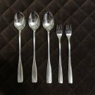 NORTHLAND STAINLESS JAPAN FLATWARE village common     SET OF 8 SILVERWARE REPLACEMENT