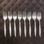 ONEIDA ONEIDACRAFT DELUXE STAINLESS FLATWARE TEXTURA SET of 84 SILVERWARE REPLACEMENT or CHOICE