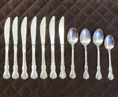 CAMBRIDGE STAINLESS INDONESIA FLATWARE JESSICA SET of 21 SILVERWARE REPLACEMENT