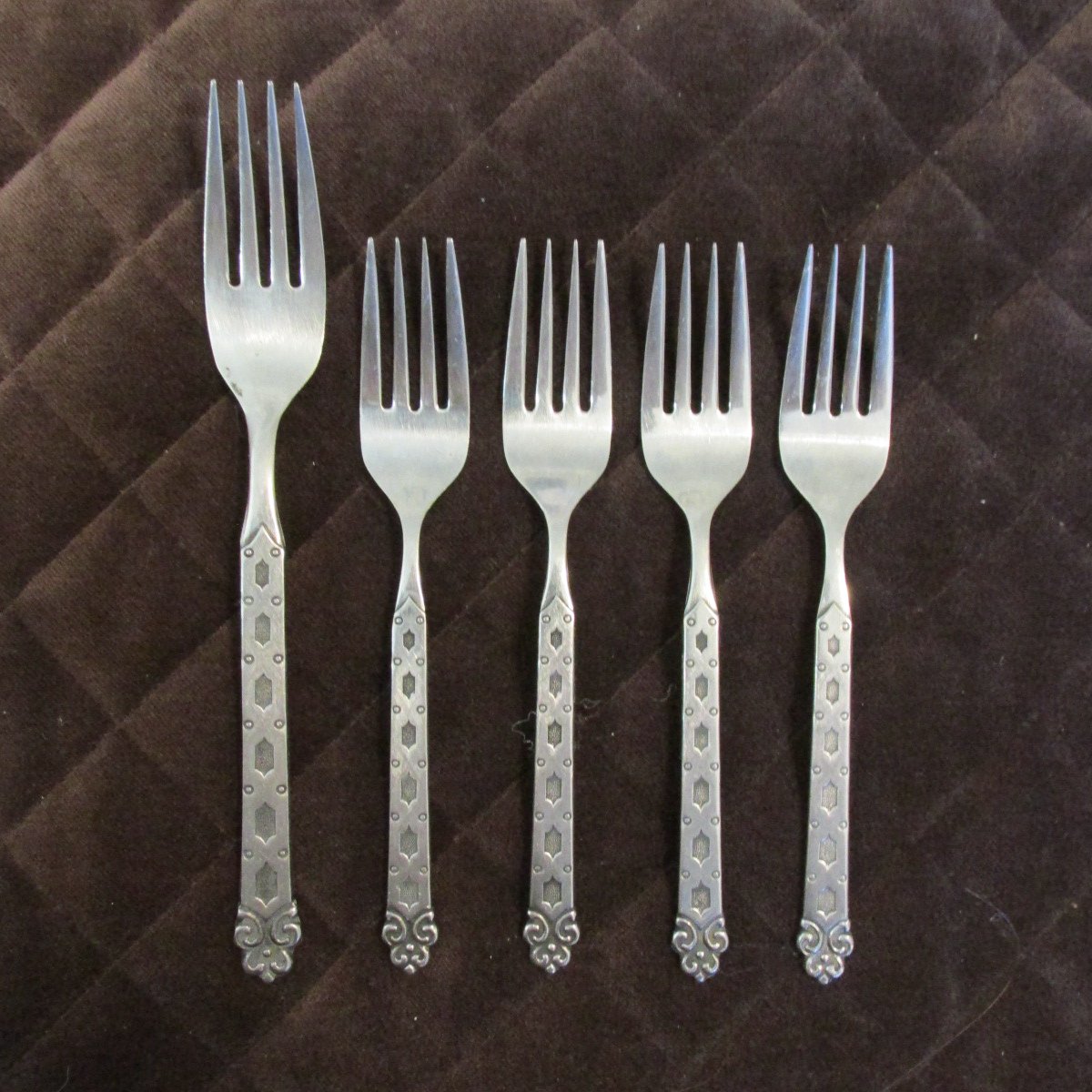 NORTHLAND STAINLESS JAPAN FLATWARE SAN FRANSISCO SET of 5 SILVERWARE