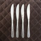 ROGERS STAINLESS CHINA FLATWARE PERFECT ROSE SET of 5 SILVERWARE REPALCEMENT