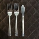 CAMBRIDGE STAINLESS CHINA FLATWARE CROSSROAD SAND SET of 20 SILVERWARE REPLACEMENT or CHOICE