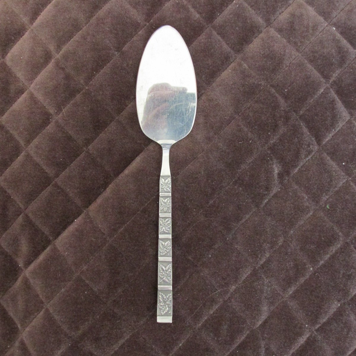 ELDAN STAINLESS JAPAN FLATWARE ELD 25 PIE / CAKE/ PASTRY SERVER LEAVES SILVERWARE REPLACEMENT