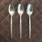 OXFORD HALL STAINLESS KOREA FLATWARE BRITTANY SET of 3 TEASPOONS SILVERWARE REPLACEMENT