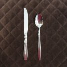 REED & BARTON HERITAGE MINT STAINLESS CHINA 18 / 0 FLATWARE BROMPTON SET of 2 SILVERWARE REPLACEMENT