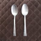 ROGERS CUTLERY CO INTERNATIONAL STAINLESS USA FLATWARE INS 112 SET of 2 SERVING SPOONS REPLACEMENT