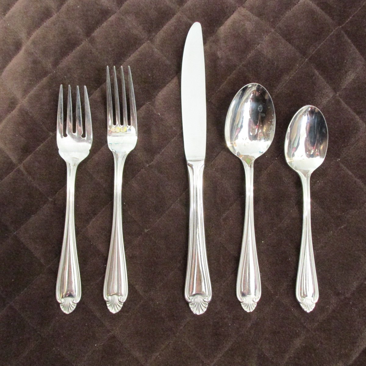 PFALTZGRAFF STAINLESS FLATWARE BISCAYNE SET of 39 CASTLE MARK SILVERWARE  REPLACEMENT or CHOICE