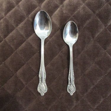 STANELY ROBERTS ROGERS STAINLESS JAPAN FLATWARE DYNASTY SET of 14 SILVERWARE REPLACEMENT