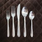 CAMBRIDGE STAINLESS CHINA FLATWARE ASHER SAND SET of 15 SILVERWARE REPLACEMENT