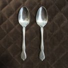 IMPERIAL STAINLESS KOREA FLATWARE STAMFORD SET of 2 PLACE SPOONS SILVERWARE REPLACEMENT