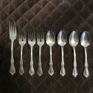 ONEIDA WM ROGERS PREMIER STAINLESS FLATWARE SUTTON PLACE SET of 8 SILVERWARE REPLACEMENT