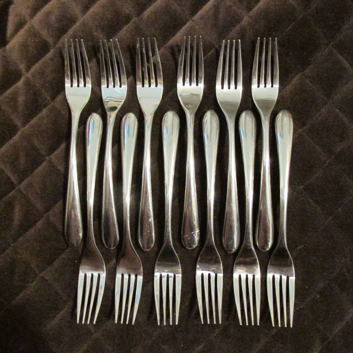 HAMPTON SILVERSMITHS STAINLESS CHINA FLATWARE HSV 221 SET of 56