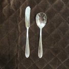 WALLACE STAINLESS INDONESIA 18 / 10 FLATWARE MODERN THREAD SET of 2 SILVERWARE REPLACEMENT