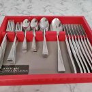 GORHAM STAINLESS FLATWARE SWALLOW SET of 42 SERVICE FOR 8 SILVERWARE NEW