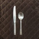 FLINT STAINLESS USA FLATWARE INAUGURATION SET of 2 SILVERWARE REPLACEMENT RARE