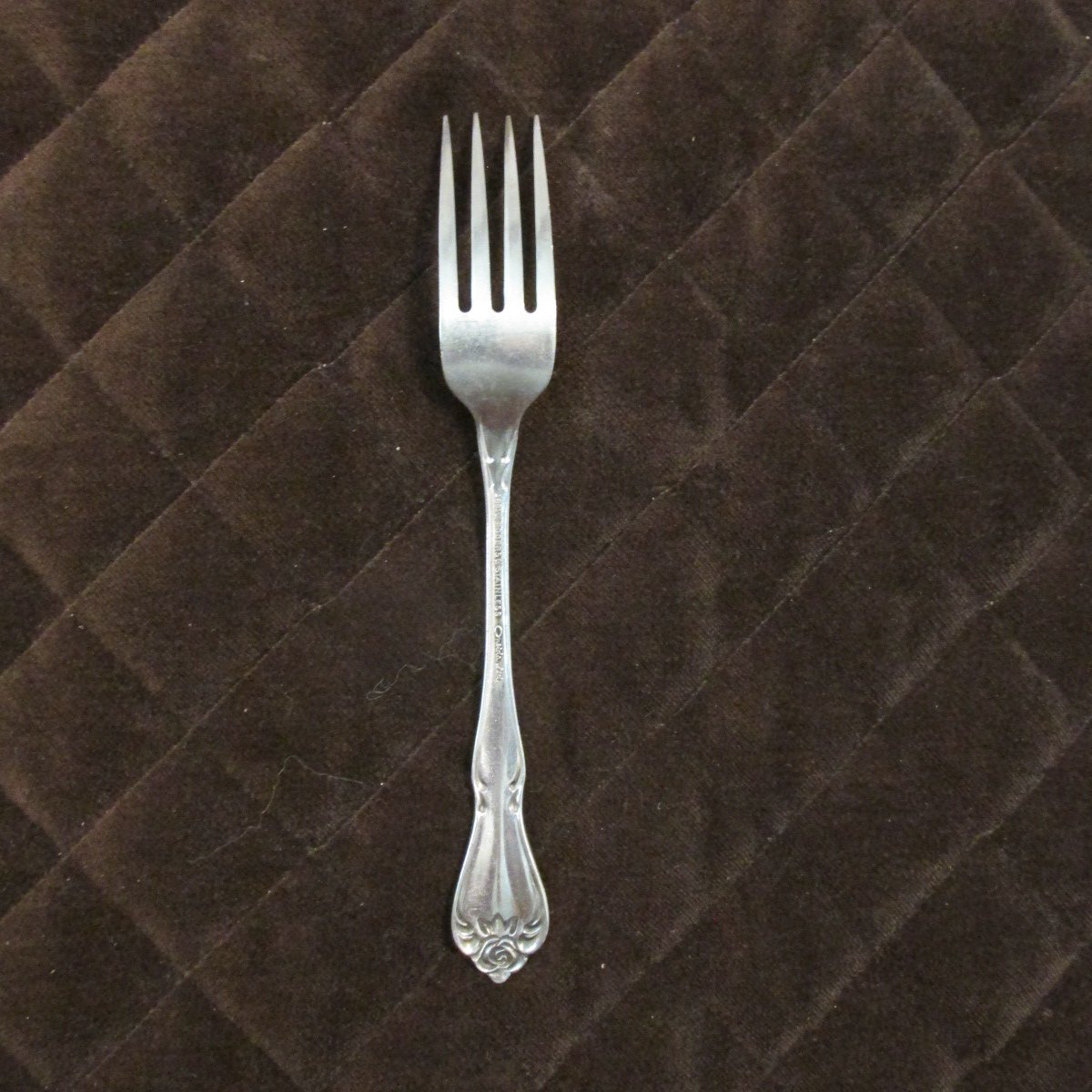 ONEIDA STAINLESS SSS FLATWARE ARBOR ROSE TRUE ROSE SET of 3 BLACK