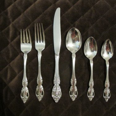ONEIDA COMMUNITY STAINLESS FLATWARE BRAHMS SET of 24 SILVERWARE REPLACEMENT or CHOICE