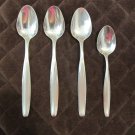 CAMBRIDGE STAINLESS INDONESIA FLATWARE ALLUSION SET of 4 SPOONS SILVERWARE REPLACEMENT
