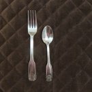 EDWARD DON STAINLESS JAPAN FLATWARE DON 13  SET of 2  SILVERWARE REPLACEMENT RARE or CHOICE