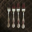WALLACE SPODE STAINLESS CHINA 18 / 10 FLATWARE BLUE ROOM SET of 4 SILVERWARE REPLACEMENT or CHOICE