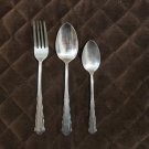 INTERNATIONAL STAINLESS TAIWAN FLATWARE COLONIAL MANOR SET of 3 SILVERWARE REPLACEMENT or CHOICE