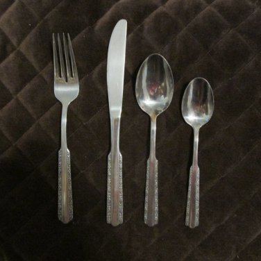 STANLEY ROBERTS ROGERS STAINLESS KOREA FLATWARE SRB 91 SET of 23 SILVERWARE REPLACEMENT or CHOICE