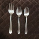 CAMBRIDGE STAINLESS CHINA FLATWARE LINDSAY SET of 3 SILVERWARE REPLACEMENT or CHOICE
