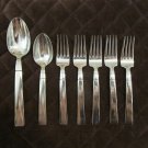 WALLACE STAINLESS CHINA 18 / 10 FLATWARE  SET of 7 SILVERWARE REPLACEMENT