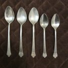 NATIONAL STAINLESS JAPAN FLATWARE COSTA MESA SET of 5 SPOONS SILVERWARE REPLACEMENT or CHOICE