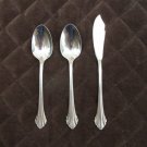ONEIDA COMMUNITY STAINLESS FLATWARE CLARETTE SET of 3 SILVERWARE REPLACEMENT or CHOICE