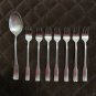 NATIONAL STAINLESS JAPAN FLATWARE PIEDMONT SET of 8 SILVERWARE REPLACEMENT or CHOICE