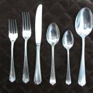 WALLACE STAINLESS 18 / 8 FLATWARE LOTUS SET of 16 SILVERWARE REPLACEMENT or CHOICE