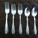 ONEIDA STAINLESS CHINA FLATWARE AVONDALE II SET of 5 SILVERWARE REPLACEMENT or CHOICE