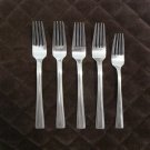 ONEIDA STAINLESS CHINA FLATWARE A-LINE SET of 5 SILVERWARE REPLACEMENT or CHOICE