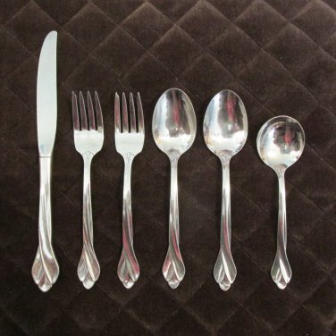 ONEIDA STAINLESS USA FLATWARE TRIBECA GLOSSY SET of 9 SILVERWARE REPLACEMENT or CHOICE
