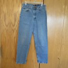 EDDIE BAUER MEN'S SIZE 31 X 31 JEANS MED BLUE STONE WASHED RELAXED FIT VINTAGE