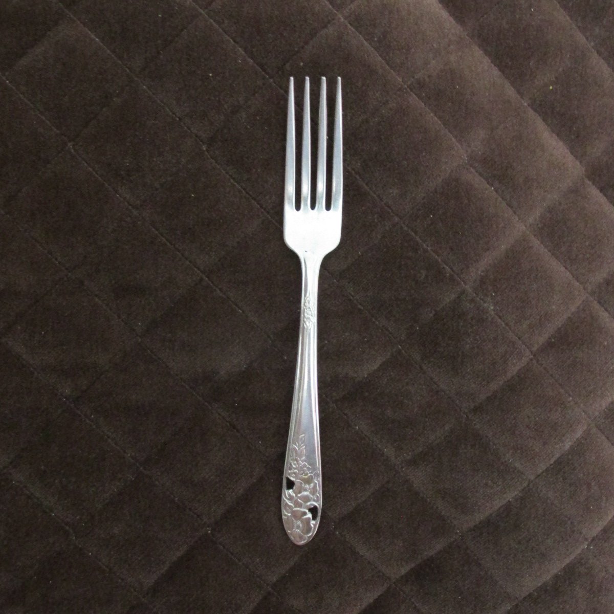 EC LTD STAINLESS USA FLATWARE MAYTIME DINNER FORK PIERCED SILVERWARE REPLACEMENT