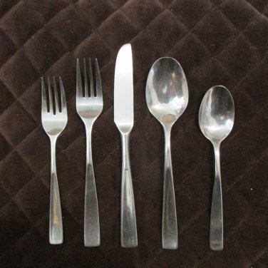 STANLEY ROBERTS ROGERS STAINLESS KOREA FLATWARE ALLISON DENMARK SET of 36 SILVERWARE REPLACEMENT