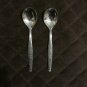 JAPAN STAINLESS FLATWARE ROSE SCROLL EDGE SET of 44 SILVERWARE REPLACEMENT or CHOICE