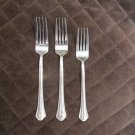 PFALTZGRAFF STAINLESS CHINA 18 / 0 FLATWARE CAPRI SET of 3 SILVERWARE REPLACEMENT or CHOICE