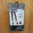WONDERLAND WOMEN'S ONE SIZE FOOTLESS TIGHTS BLACK FLORAL LACE GOTH PUNK NEW