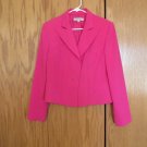 DRESSBARN WOMEN'S SIZE 8 BLAZER PINK SUIT COAT JACKET BARBIE