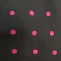 EXPRESS DESIGN STUDIO WOMEN'S SIZE M TOP BLACK, PINK DOTS SILK SLEEVELESS BARBIE