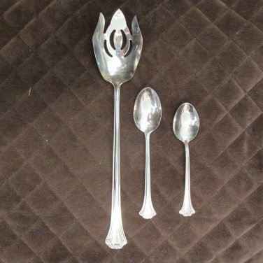 REED & BARTON STAINLES CHINA FLATWARE LYNDON SET of 3 SILVERWARE REPLACEMENT or CHOICE