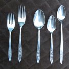 ONEIDA COMMUNITY STAINLESS FLATWARE MY ROSE SET of 65 SILVERWARE REPLACEMENT or CHOICE