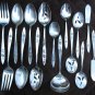ONEIDA COMMUNITY STAINLESS FLATWARE MY ROSE SET of 65 SILVERWARE REPLACEMENT or CHOICE