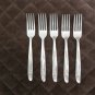 ONEIDA CUSTOM STAINLESS FLATWARE ROSEANNE SET of 25 FLORAL SILVERWARE REPLACEMENT or CHOICE