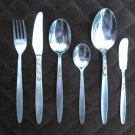 AMEFA STAINLESS HOLLAND FLATWARE TULIP TIME SET OF 23 SILVERWARE REPLACEMENT