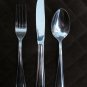 HAMPTON STAINLESS CHINA FLATWARE ROMANCE SET of 3 SILVERWARE REPLACEMENT